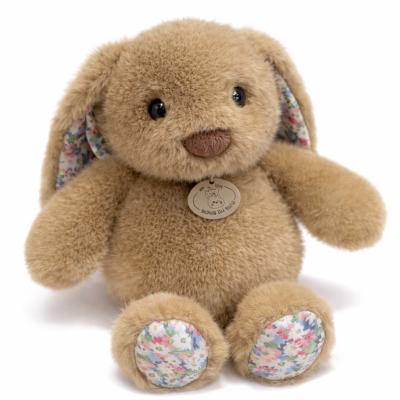 Зайка с цветными ушками 38 см арт.9036