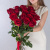 Роза красная Эквадор с крупным бутоном ПОШТУЧНО 60 см арт. 902