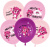 Связка воздушных шаров с фигурой "Мечты сбываются" розовые арт. 92438